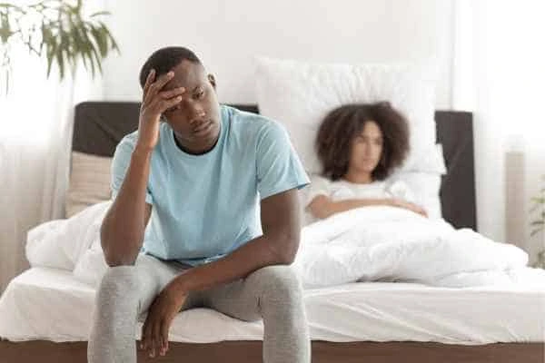 Man upset about ED symptoms Falkirk