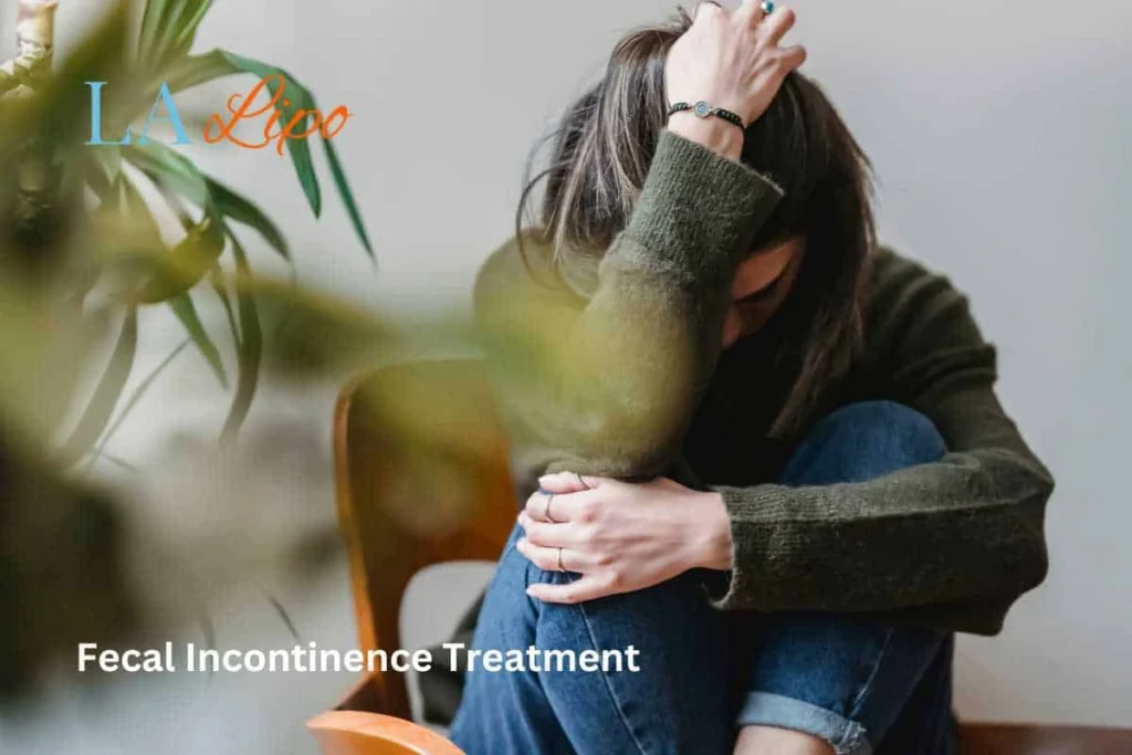 woman worried about fecal incontinence diet Falkirk
