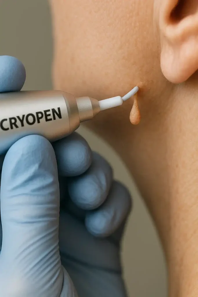 Cryopen for skin tags removal Falkirk speak to our team today!