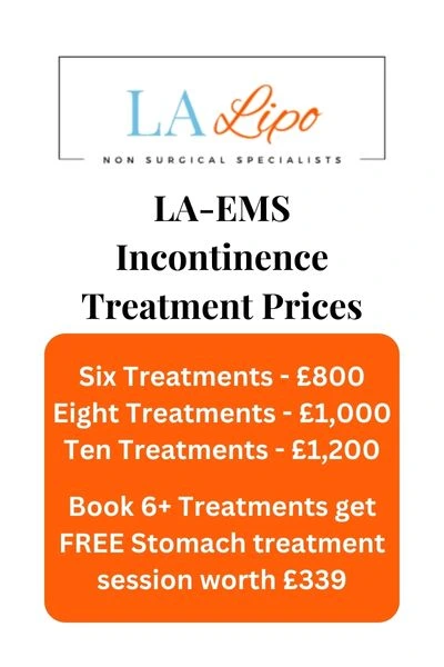 LA-EMS Incontinence Treatment Prices Falkirk