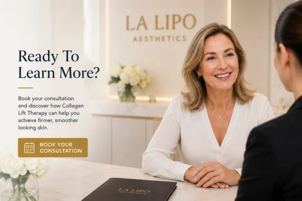 Want to know more about Collagen Lift Therapy Falkirk? Book a consultation today!